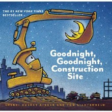 BOOK, GOODNIGHT GOODNIGHT CONSTRUCTION SITE BOARD BOOK, CHRONICLE BOOKS