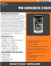 Additional picture of STAIN, CONCRETE, TRANSLUCENT WATER-BASED, ARTIC GRAY, 32oz