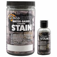 STAIN, CONCRETE, TRANSLUCENT WATER-BASED, RED, 32oz