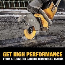 Additional picture of BLADE, DIAMOND 9" x 7/8" ARBOR, ASPHALT GREEN CONCRETE