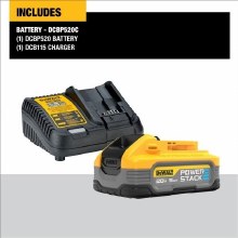 Additional picture of BATTERY STARTER PACK, 5 AH 20V MAX POWERSTACK