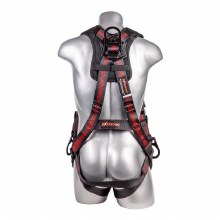 Additional picture of HARNESS , FULL BODY , 2-SIDE D RINGS KAPTURE ELITE TONGUE BUCKLE LEGS FITS M-L