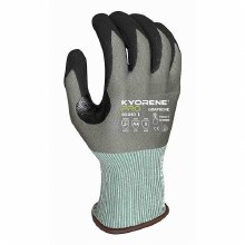 GLOVES, 18g Gray Kyorene Pro® Liner With Black HCT® Micro Foam Nitrile Palm Coating, Thumbcrotch Reinforcement, Touch Screen, ANSI A4 GLOVES, 18g Gray Kyorene Pro® Liner With Black HCT® Micro Foam Nitrile Palm Coating, Thumbcrotch Reinforcement, Touch Screen, ANSI A4