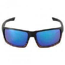 Additional picture of GLASSES, Bullhead Safety Sawfish  - Black Frame - Polarized Blue Mirror PFT Anti-Fog Lens
