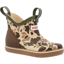 BOOT, KIDS ANKLE DECK BOOT DUCK CAMO, XTRATUF