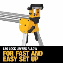 Additional picture of MITER SAW STAND HEAVY DUTY UP TO 16' MATERIAL
