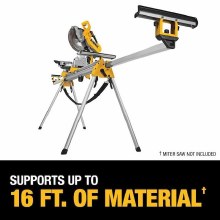 Additional picture of MITER SAW STAND HEAVY DUTY UP TO 16' MATERIAL
