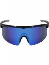 SAFETY GLASSES, WHIPRAY BLACK FRAME- BLUE MIRROR ANTI FOG LENS