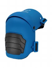 Additional picture of KNEE PADS BLUE HINGED BLACK TPR CAP, FROG WEAR, ONE PAIR