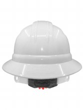 Additional picture of HARD HAT, RATCHET BACK 6 PT FULL BRIM STYLE