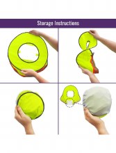 Additional picture of HARDHAT SHADE YELLOW-GREEN HI VIZ