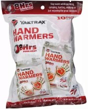 YAKTRAX HAND WARMERS 10PK BAG, IMPLUS