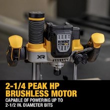 Additional picture of Router Plunge 20V Max XR Cordless Brushless 2-1/4 Peak HP Dewalt (Bare Tool)