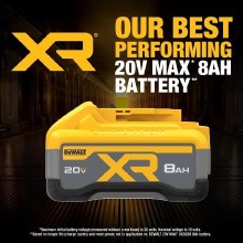 Additional picture of Battery Pack 20V 8.0 AH XR Max Powerpack Dewalt