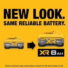 Additional picture of Battery Pack 20V 8.0 AH XR Max Powerpack Dewalt