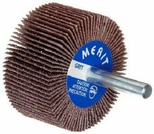 FLAP WHEEL 2" x 1" x 1/4" shank 80 GRIT