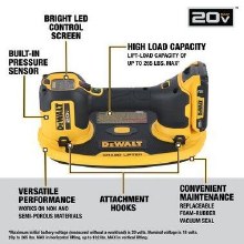 Additional picture of SUCTION TOOL GRABO PRO-LIFTER 20V KIT BATTERY CHARGER , BAG