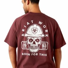 TSHIRT, REBAR COTTON STRONG HARDHEAD GRAPHIC, ARIAT