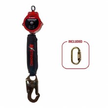 Additional picture of LANYARD PERSONAL SRL 6' RETRACTABLE SINGLE LEG SAL W/ CARABINER FOR ATTACHMENT