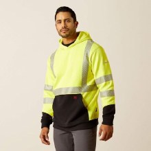 SWEATSHIRRT, MENS FR HI-VIZ HOODIE, ARIAT