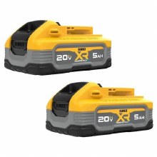 Additional picture of Battery 20V 5.0 AH Max XR Powerstack Dewalt 2-Pack