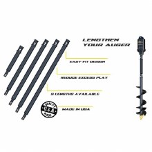 Additional picture of EXTENSION  AUGER 2" HEX  24" EXTENSION