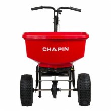 SPREADER 100# PROFESSIONAL CONTRACTOR STEEL FRAME FERTILIZER SEED HERBICIDES