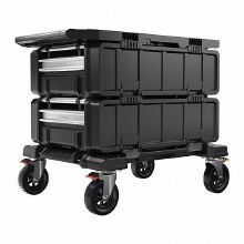 Additional picture of TOUGHSYSTEM 2.0 DXL 4 in 1 TOWER WHEELED MODULAR WORKSTATION 26" W x 34" D x 30" H