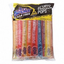 Additional picture of ALL SPORT SUGAR FREE FREEZER POPS Blue Raspberry/Fruit Punch/Lemon-Lime/Orange (CASE MIXED 144) (4 bags of 36)