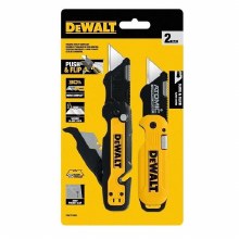 UTILITY KNIFE, PUSH UP FLIP FOLDING 2 PACK