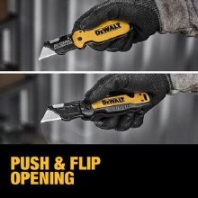 Additional picture of UTILITY KNIFE, PUSH UP FLIP FOLDING 2 PACK