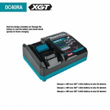 Additional picture of IMPACT WRENCH, MAKITA 1" 2,950 FTLB 40V MAX XGT CORDLESS 2 BATTERIES CHARGER
