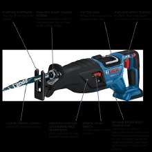 Additional picture of SAW, RECIPROCATING, MULTI-GRIP 18V LION ( BARE NO BATTERIES OR CHARGER)