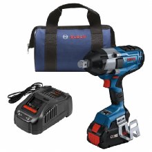 IMPACT WRENCH 3/4" DRIVE 770FTLB 18 VOLT BLUECORE WITH 1- 8 AH BATTERIES AND CASE. IMPACT WRENCH 3/4" DRIVE 770FTLB 18 VOLT BLUECORE WITH 1- 8 AH BATTERIES AND CASE.