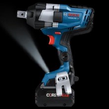 Additional picture of IMPACT WRENCH 3/4" DRIVE 770FTLB 18 VOLT BLUECORE WITH 1- 8 AH BATTERIES AND CASE.