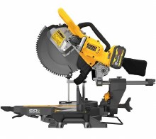 Additional picture of Saw Miter Double Bevel Sliding 60V Max Cordless Brushless Kit Dewalt (1) Battery (1) Charger