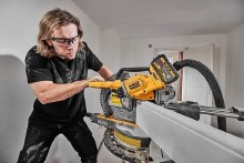 Additional picture of Saw Miter Double Bevel Sliding 60V Max Cordless Brushless Kit Dewalt (1) Battery (1) Charger