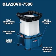 Additional picture of LIGHT WORK AREA RECHARGEABLE 7,500 LUMEN