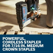 Additional picture of STAPLER, NARROW CROWN 16 GA 7/16" BARE TOOL