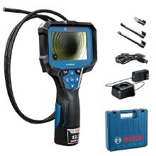 ENDOSCOPE CAMERA Professional Borescope Inspection Camera with Adjustable LED Light, 5ft. Removable Endoscope Camera