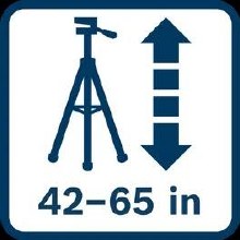 Additional picture of TRIPOD HEAVY DUTY CONTRACTOR ALUMINUM WITH 5/8"-11 THREAD