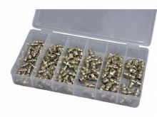 GREASE FITTING, METRIC ASSORTED ZERK 110 PIECE  6mm  8mm  10mm STRAIGHT and 90 DEGREE