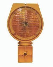 LIGHT BOCA LED SOLAR LIGHT WITH AMBER LENS FOR BARRICADE