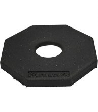 BASE #12 RUBBER DELINEATOR BASE HEXAGON