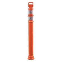 DELINEATOR EASY GRAB  45" POLYETHYLENE ORANGE  2-3" COLLARS