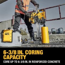 Additional picture of Drill Core Handheld 60V Max 6-3/8" Variable Speed Kit (2) Batteries 15 Ah (1) Charger Dewalt