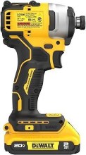 Additional picture of IMPACT DRIVER ATOMIC  20V KIT , 2 AH BATTERY and CHARGER