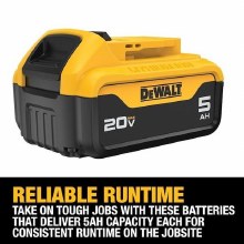 Additional picture of Tool Combo Kit 20V Max Dewalt 5-Piece