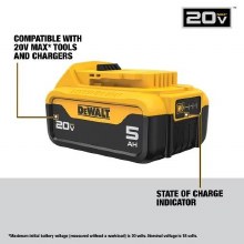 Additional picture of TOOL COMBO KIT 5 PIECE 20V MAX LI-ION  DEWALT