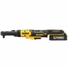Additional picture of Ratchet 20V Max  XR Cordless Brushless 3/8" & 1/2" Kit Dewalt (1) Battery (1) Charger (1) Bag